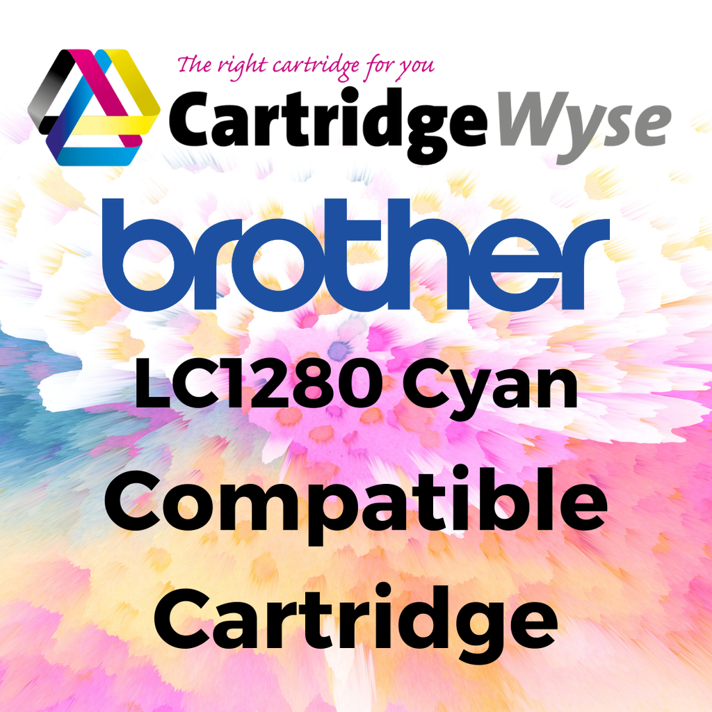 Compatible Brother LC1280XL Cyan High Capacity Ink Cartridge 