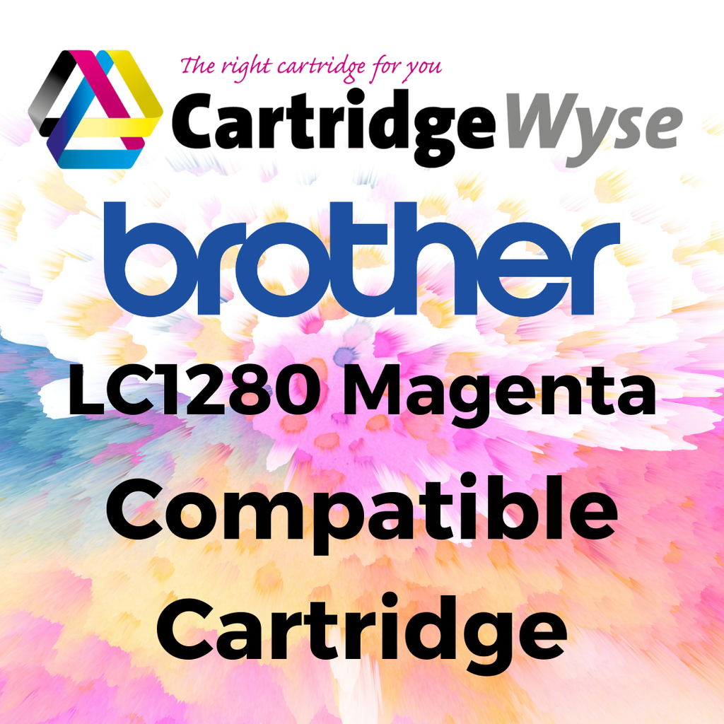 Compatible Brother LC1280XL Magenta High Capacity Ink Cartridge