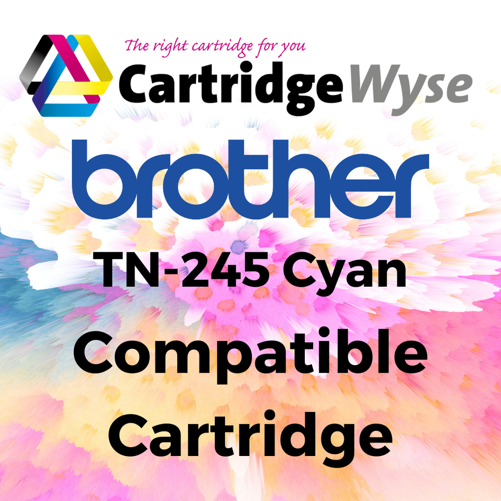 Compatible Brother TN245 Cyan High Capacity Toner Cartridge