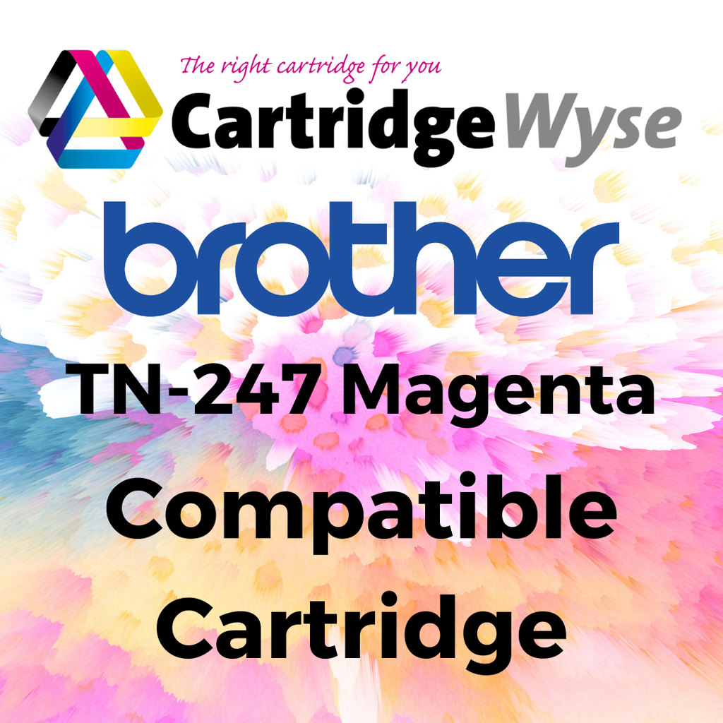 Compatible Brother TN247 Magenta High Capacity Toner Cartridge