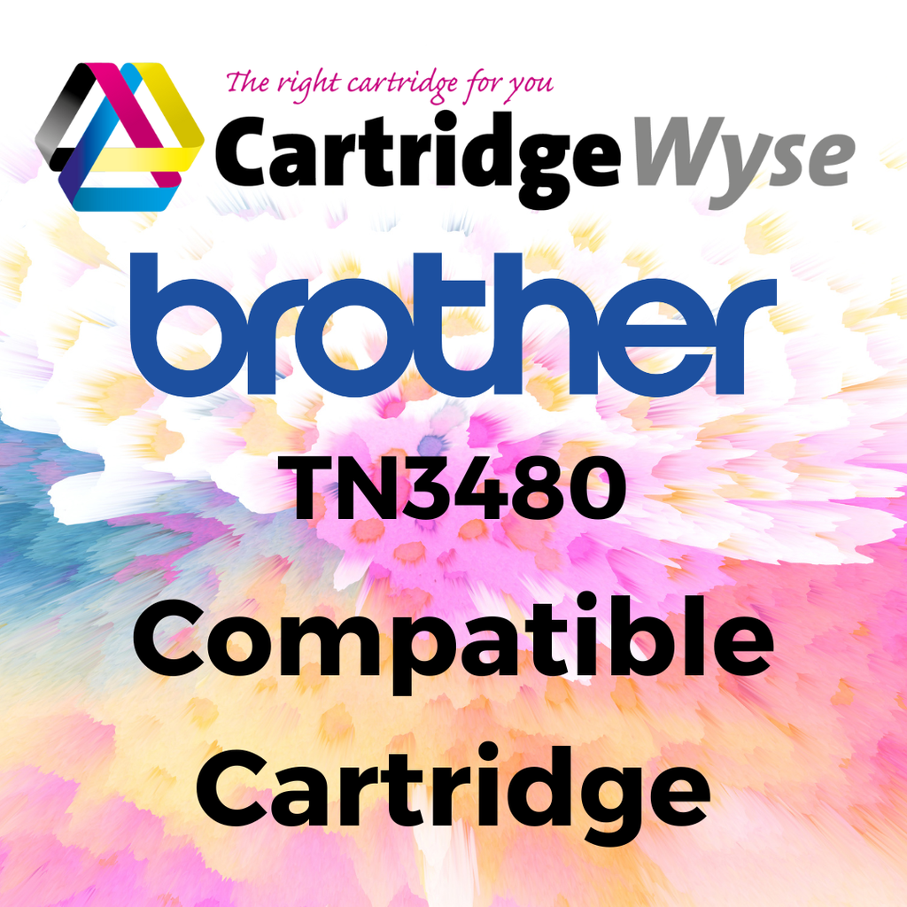 Compatible Brother TN3480 Black High Capacity Toner Cartridge