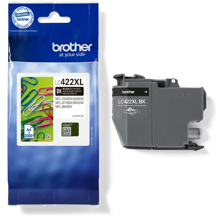 Brother LC422XL Black High Capacity Ink Cartridge