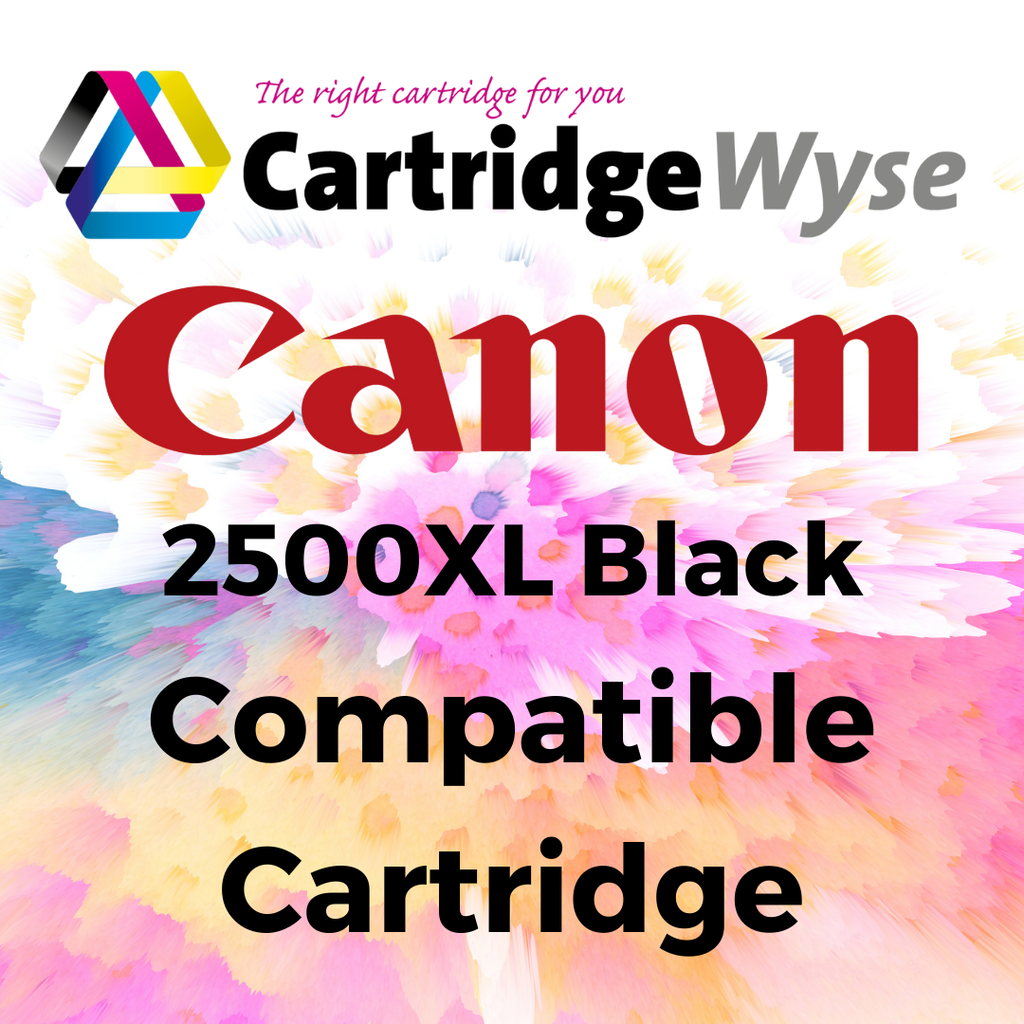 Compatible Canon PGI2500XL Black High Capacity Ink Cartridge