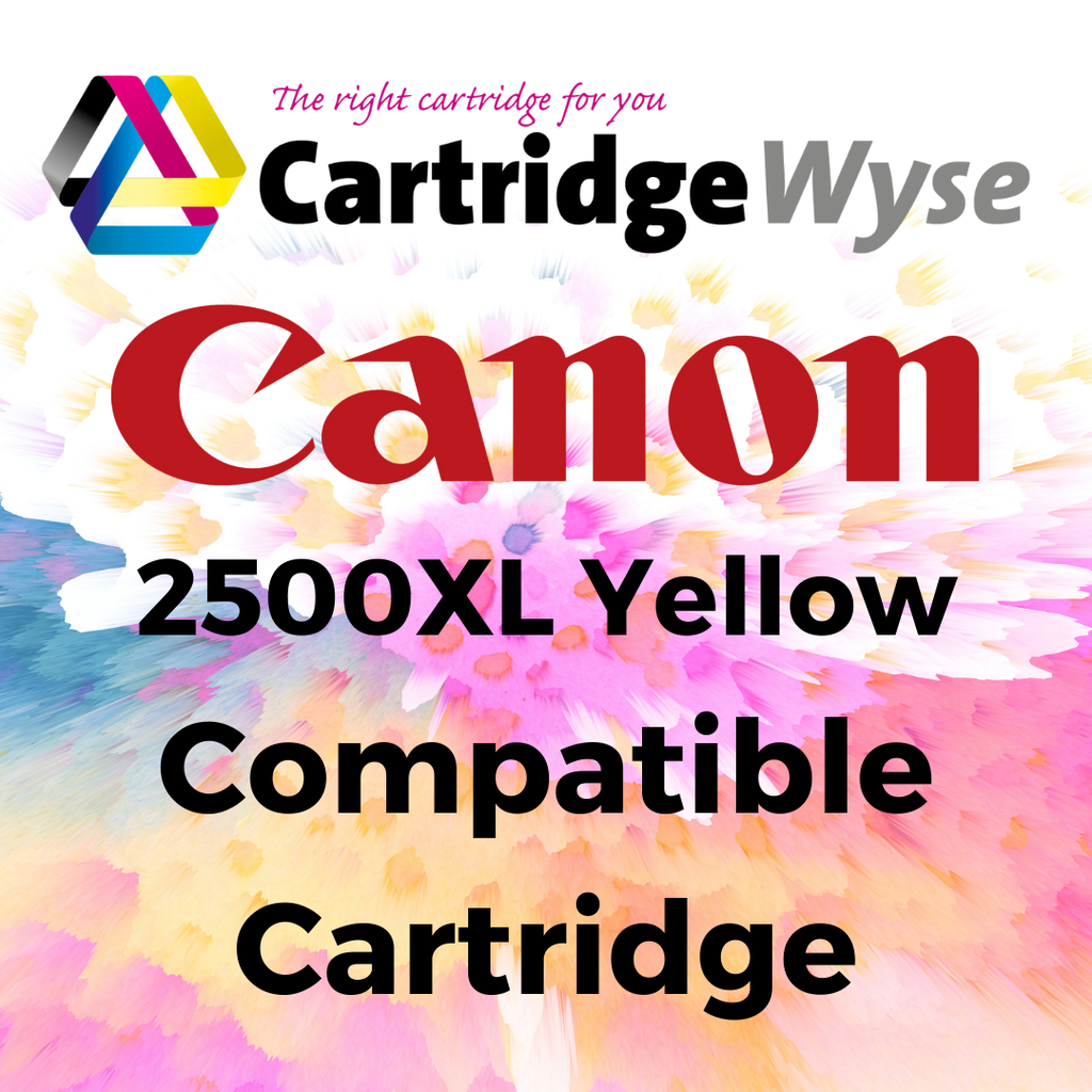 Compatible Canon PGI2500XL Yellow High Capacity Ink Cartridge