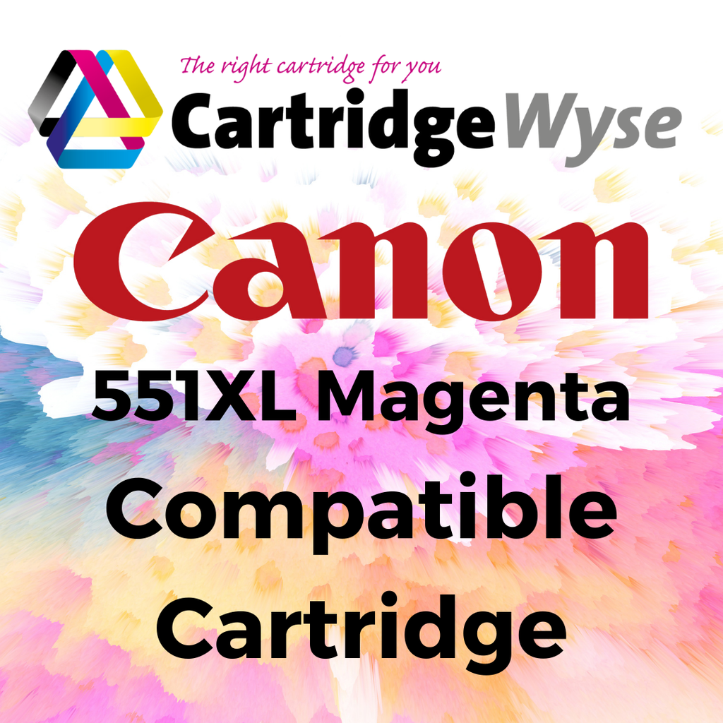 Compatible Canon CLI551XL Magenta High Capacity Ink Cartridge