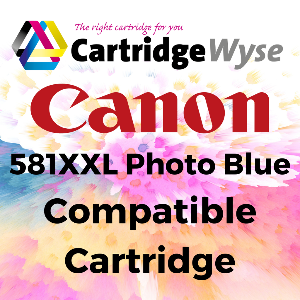 Compatible Canon CLI581XXL Photo Blue Extra High Capacity Ink Cartridge