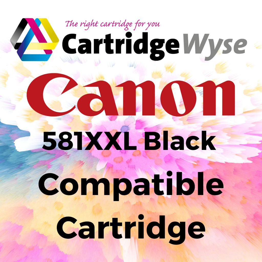 Compatible Canon CLI581XXL Black Extra High Capacity Ink Cartridge