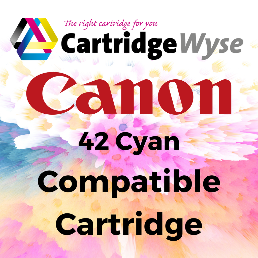 Compatible Canon CLI42 Cyan Ink Cartridge