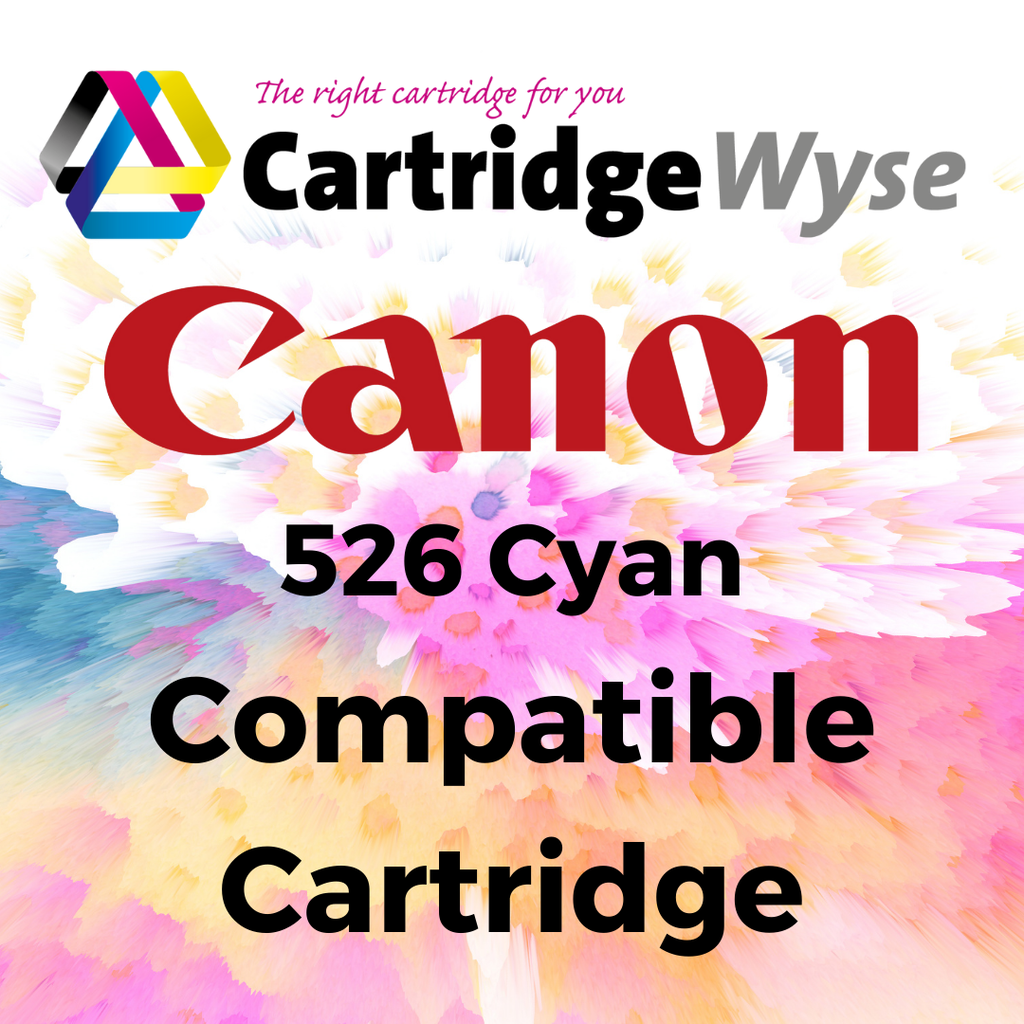 Compatible Canon CLI526 Cyan Ink Cartridge