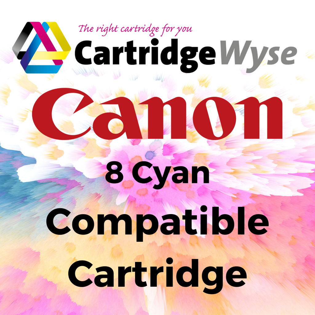 Compatible Canon CLI8 Cyan Ink Cartridge