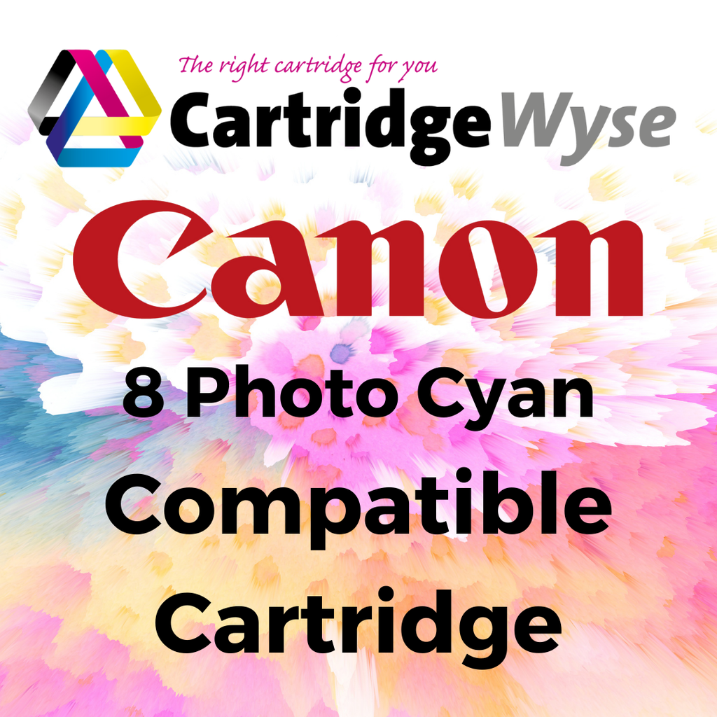 Compatible Canon CLI8 Photo Cyan Ink Cartridge