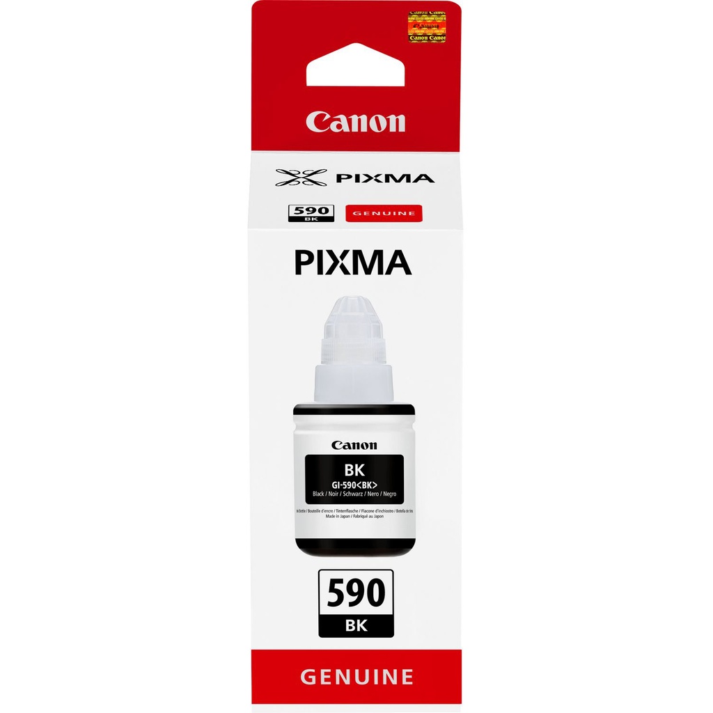 Canon Gi-590 Black Ink Bottle - 1603C001