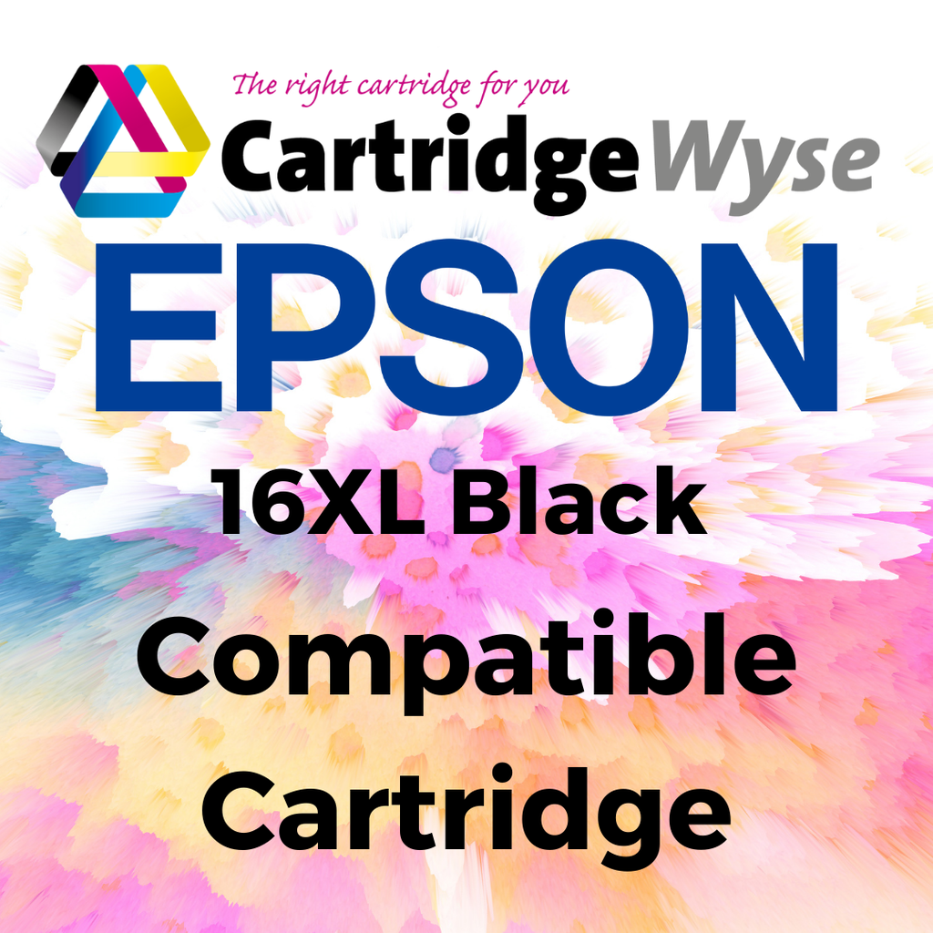 Compatible Epson 16XL Black High Capacity Ink Cartridge - T1631