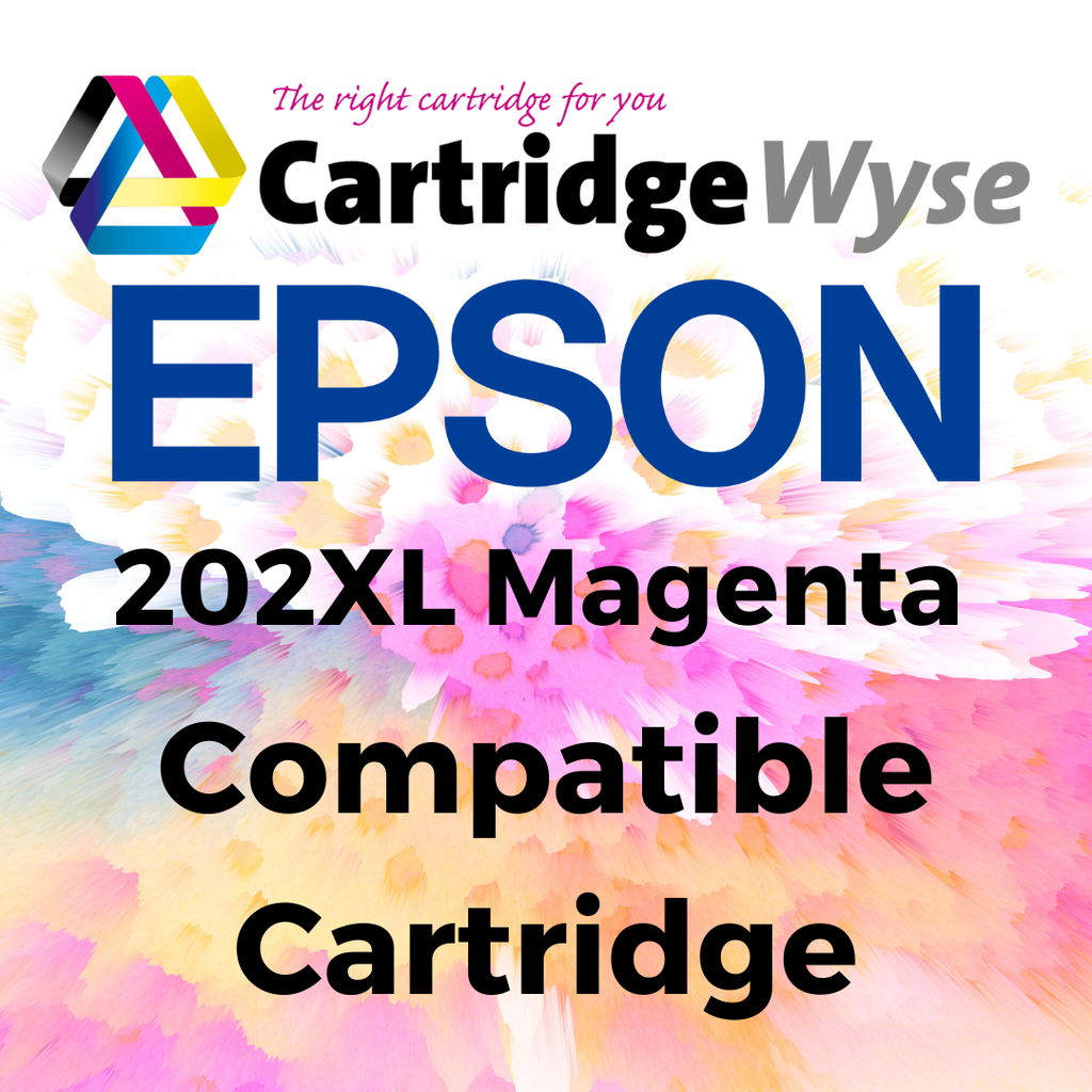 Compatible Epson 202XL Magenta High Capacity Ink Cartridge - T02H3