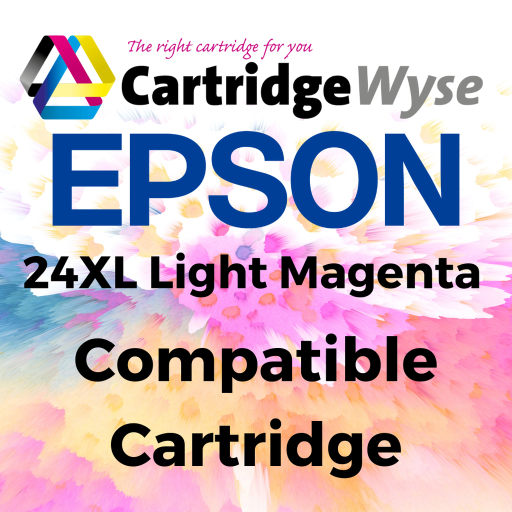 Compatible Epson 24XL Light Magenta High Capacity Ink Cartridge - T2436