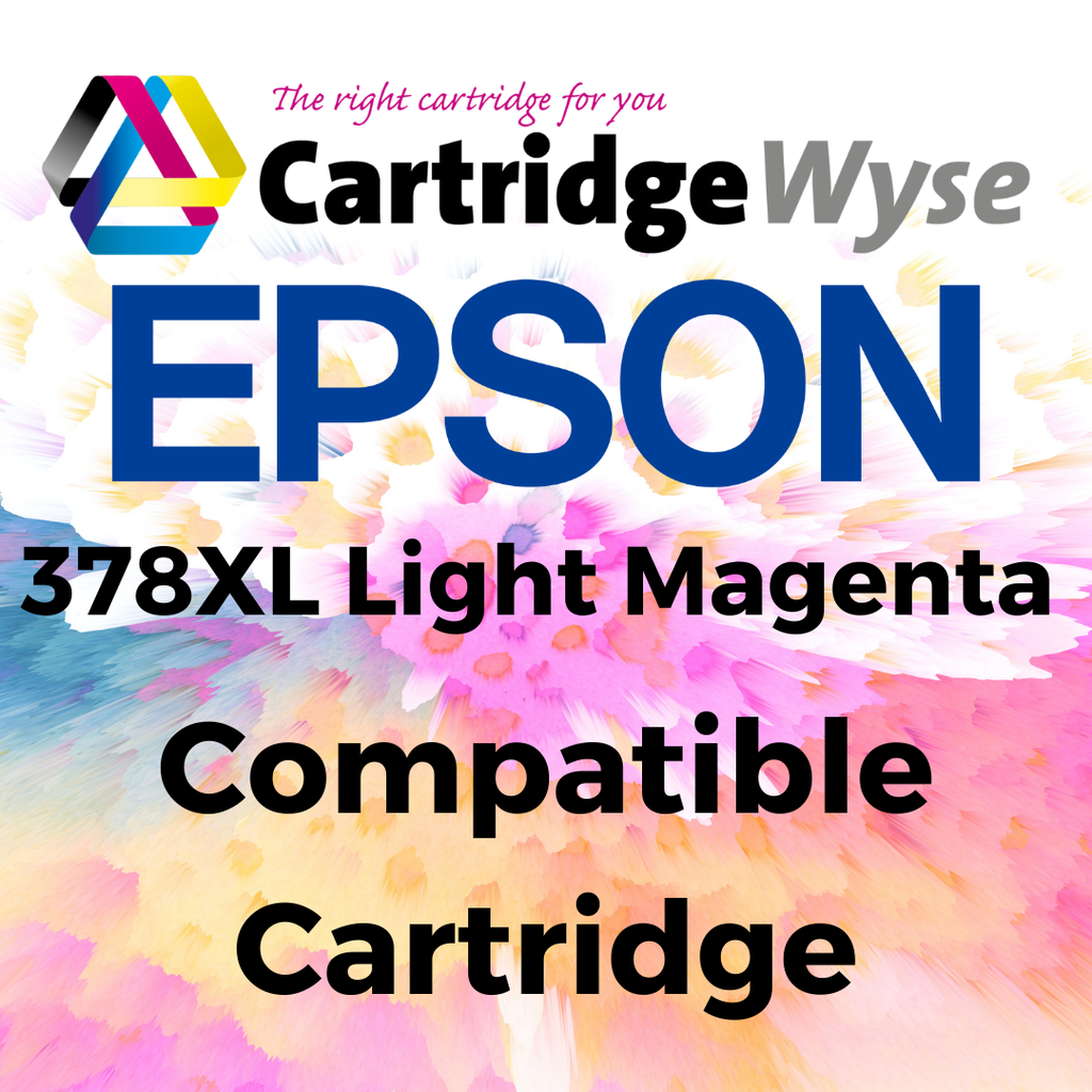 Compatible Epson 378XL Light Magenta High Capacity Ink Cartridge - T3796