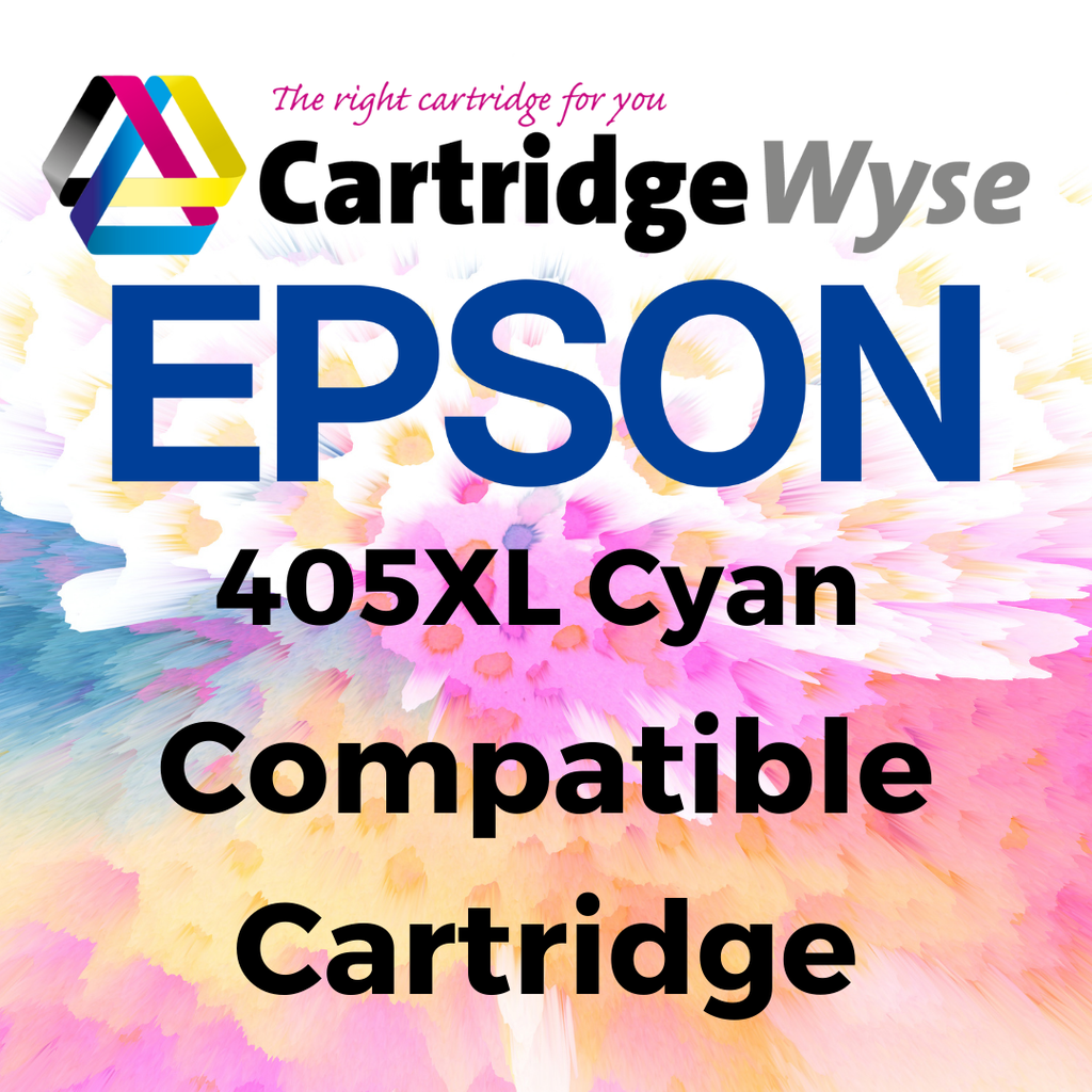 Compatible Epson 405XL Cyan High Capacity Ink Cartridge - T05H2