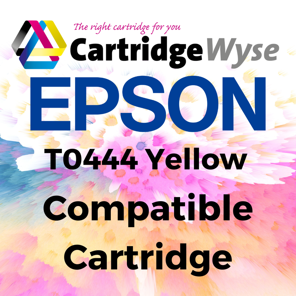 Compatible Epson T0444 Yellow High Capacity Cartridge