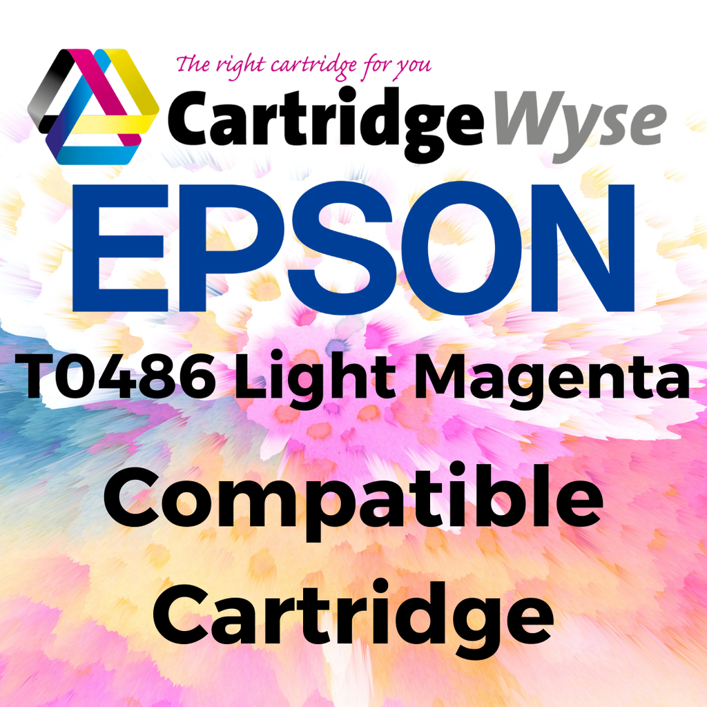 Compatible Epson T0486 Light Magenta Ink Cartridge