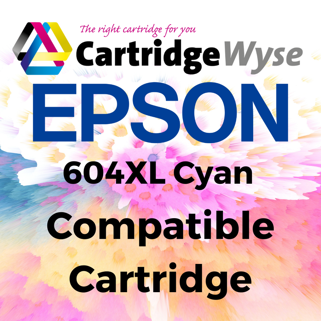 Compatible Epson 604XL Cyan High Capacity Ink Cartridge - T10H2