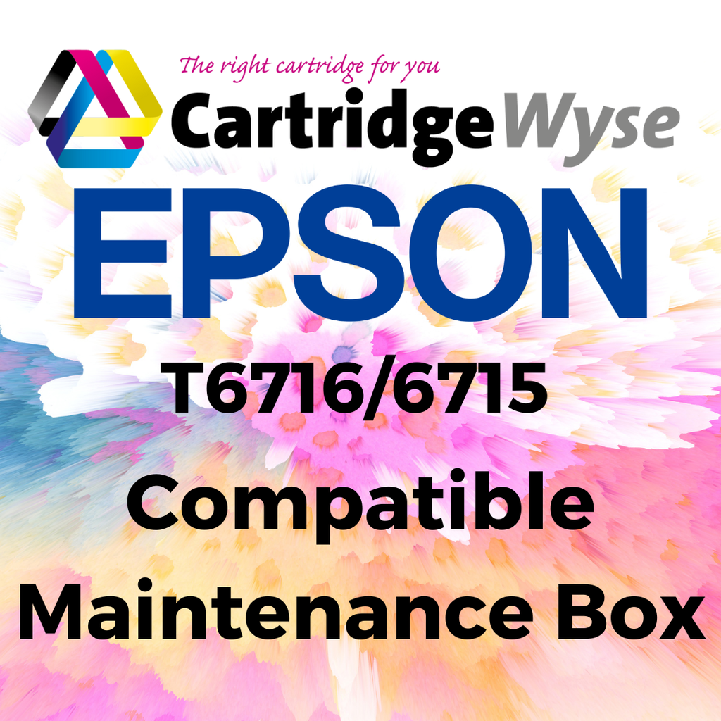 Compatible Epson Maintenance Box - T6716/6715