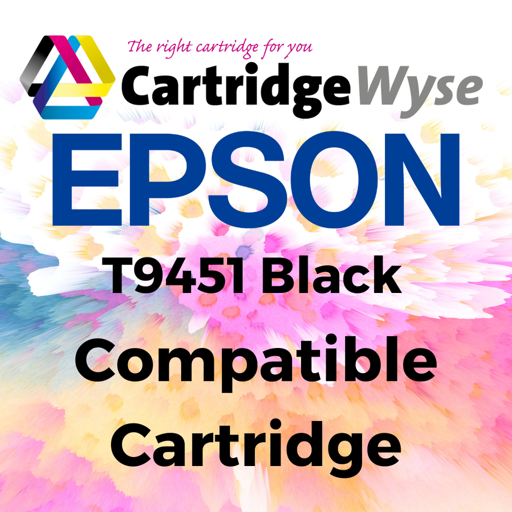 Compatible Epson T9451 Black High Capacity Ink Cartridge