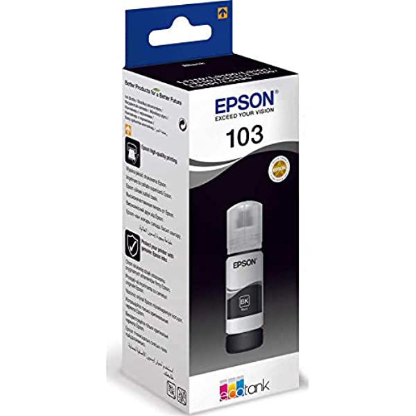 Epson 103 EcoTank Black Ink Bottle - T00S1