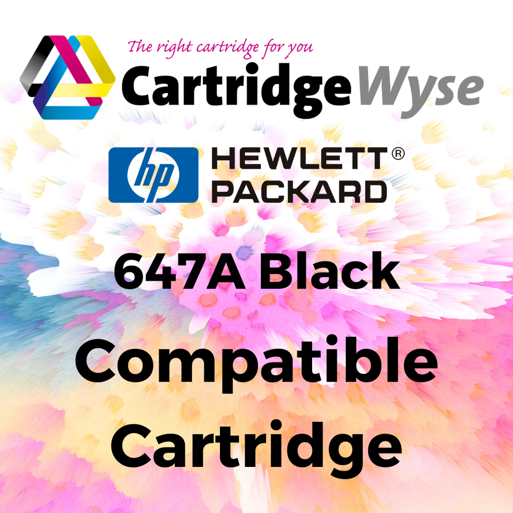 Compatible HP 647A Black Standard Capacity Laser Toner - CE260A