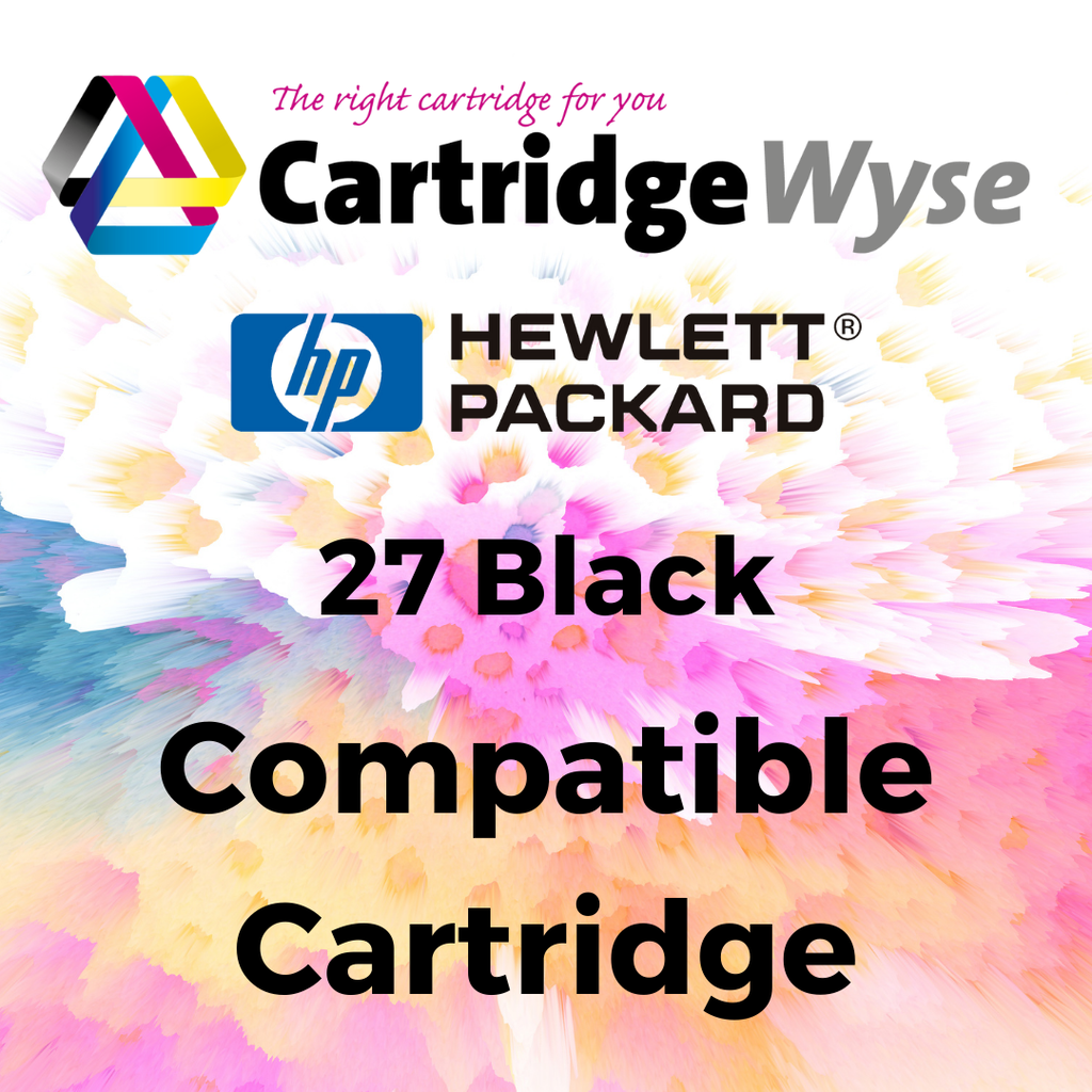 Remanufactured HP 27 Black Standard Capacity Ink Cartridge - C8727AN