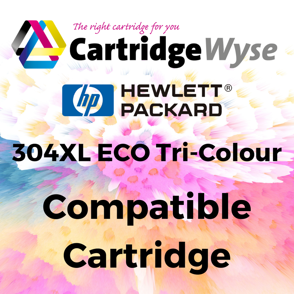 Remanufactured HP 304XL Tri-Colour ECO High Capacity Pack - 1 Printhead + 3 Tanks - N9K07AE