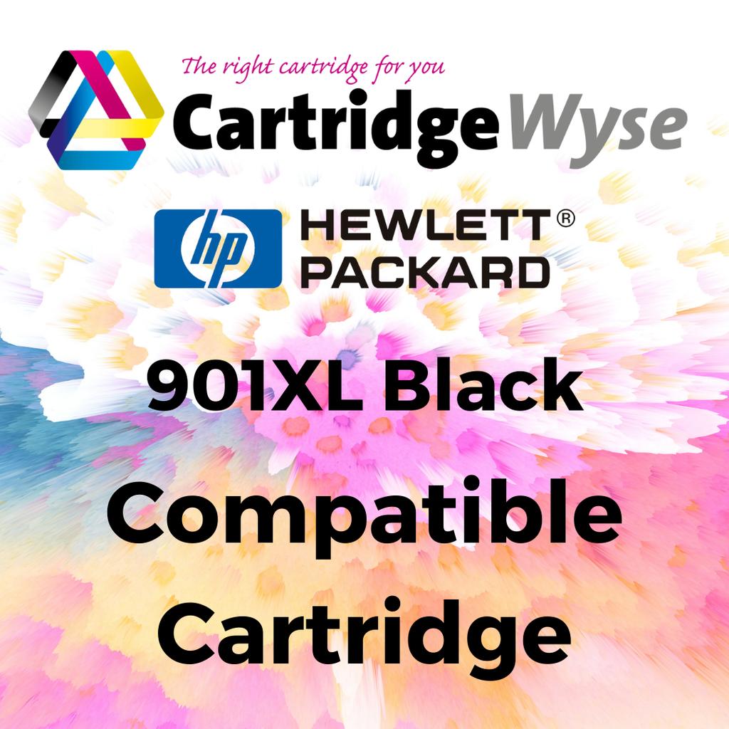 Remanufactured HP 901XL Black High Capacity Ink Cartridge - CC654AE