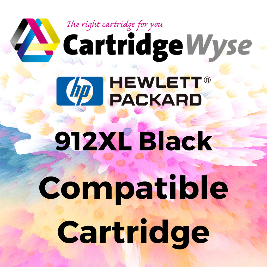 Compatible HP 912XL Black High Capacity Ink Cartridge - 3YL84AE