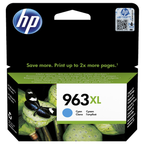 HP 963XL Cyan High Capacity Ink Cartridge - 3JA27AE