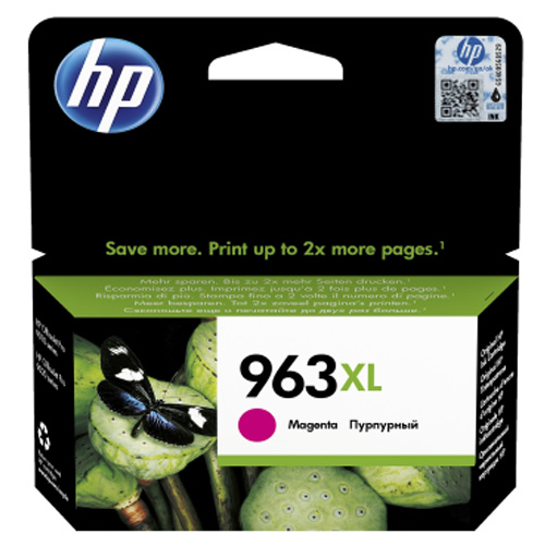 HP 963XL Magenta High Capacity Ink Cartridge- 3JA28AE