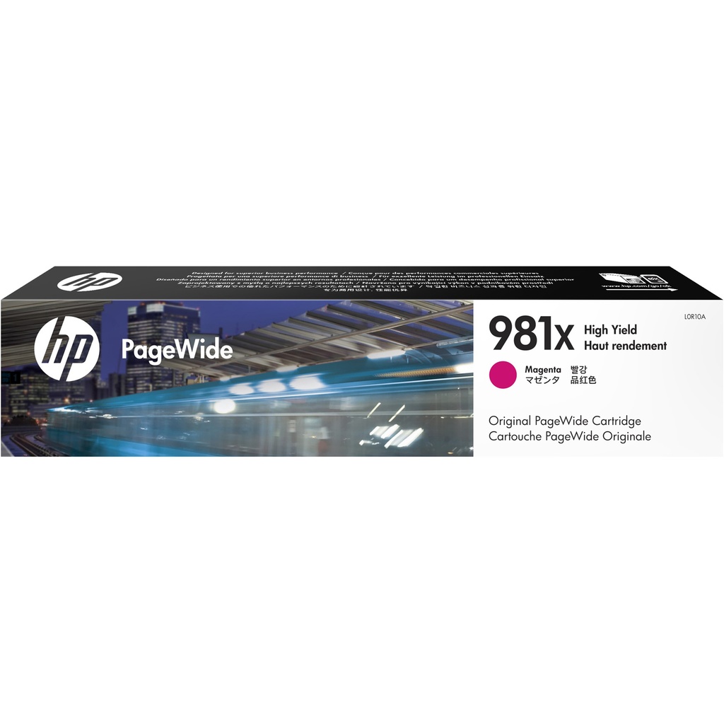 HP 981X Magenta High Capacity Ink Cartridge - L0R10A