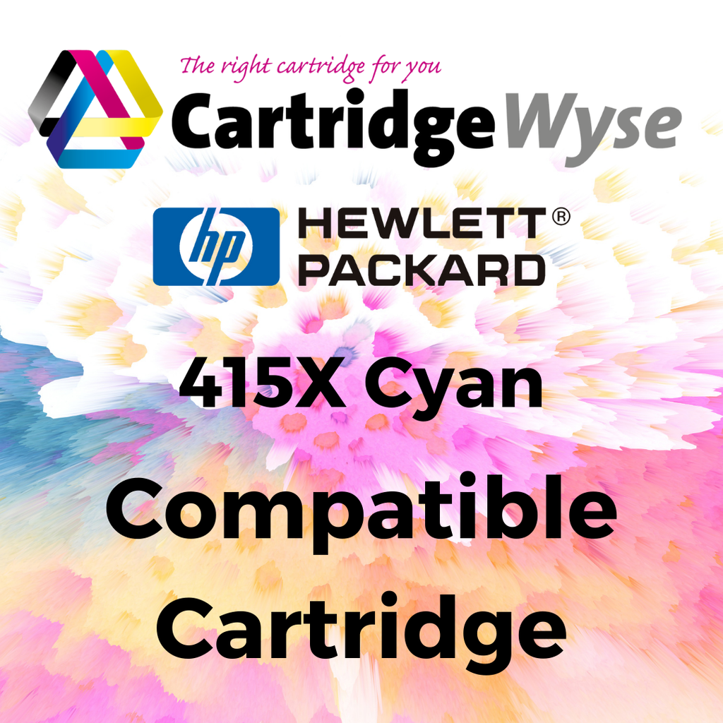 Compatible HP 415X Cyan High Capacity Toner Cartridge - W2031X