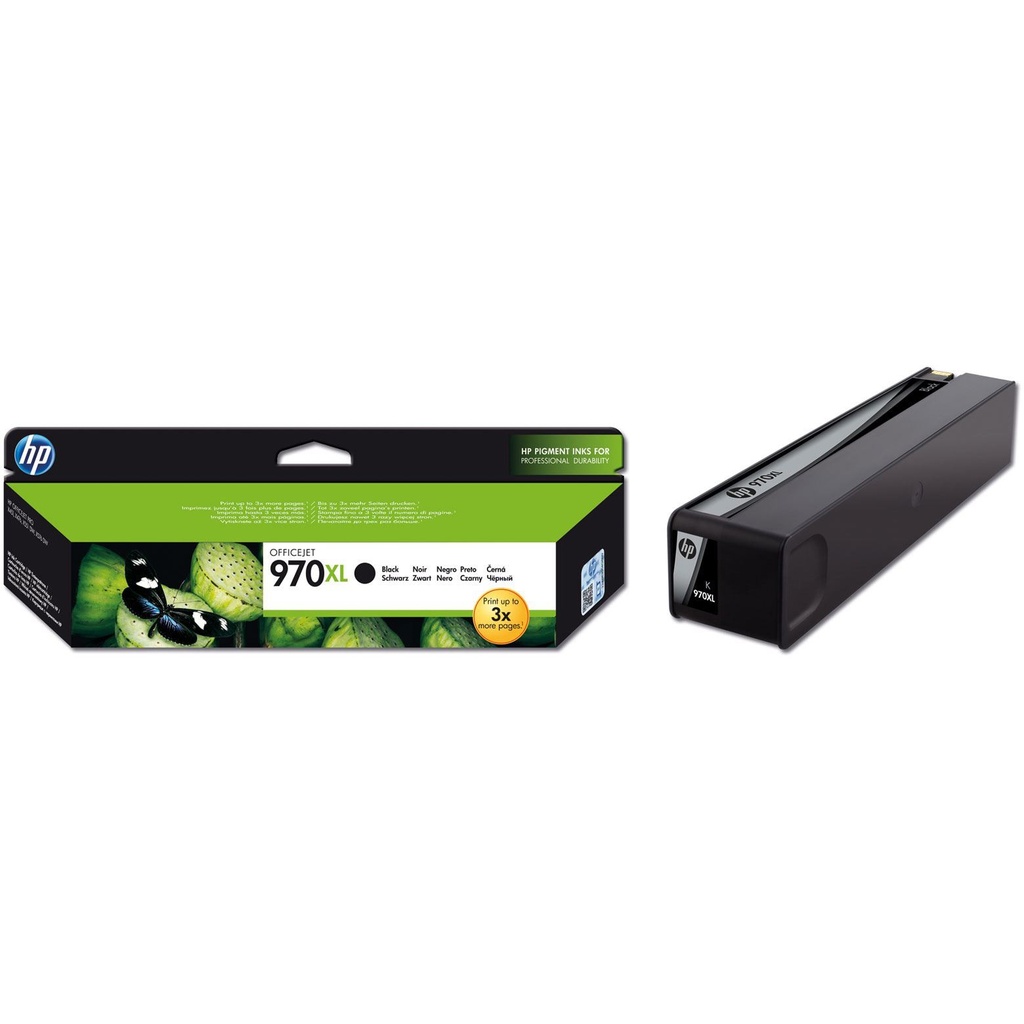 HP 970XL Black High Capacity Ink Cartridge - CN625AE