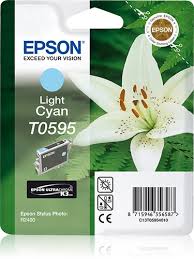 Epson T0595 Light Cyan Ink Cartridge 