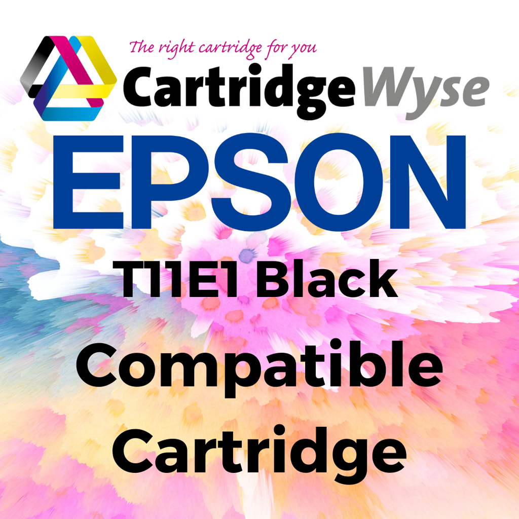 Compatible Epson T11E1 Black Extra High Capacity Ink Cartridge