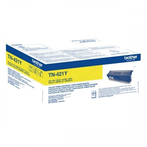 Brother TN421 Yellow Standard Capacity Toner Cartridge