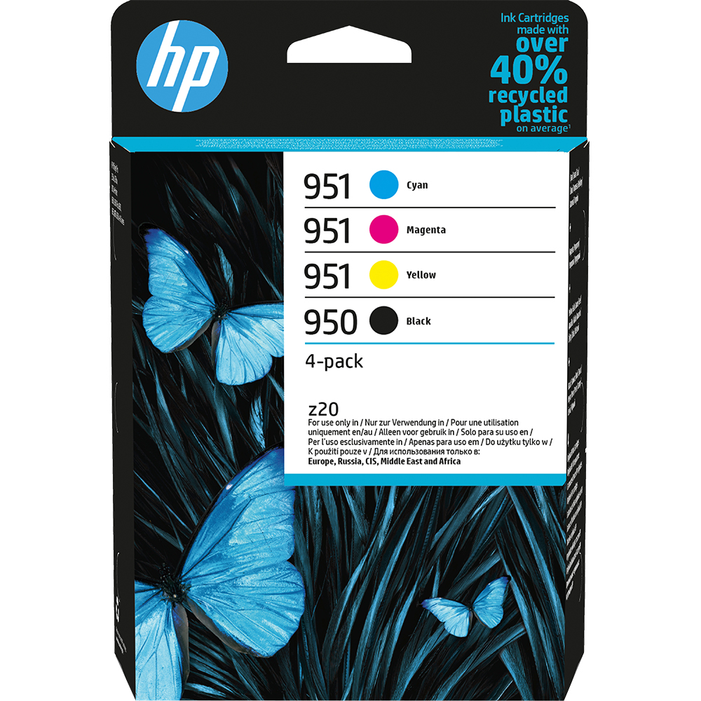 HP 950/951 Standard Multipack - 4 Inks - 6ZC65AE