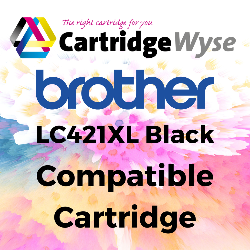 Compatible Brother LC421XL Black High Capacity Ink Cartridge