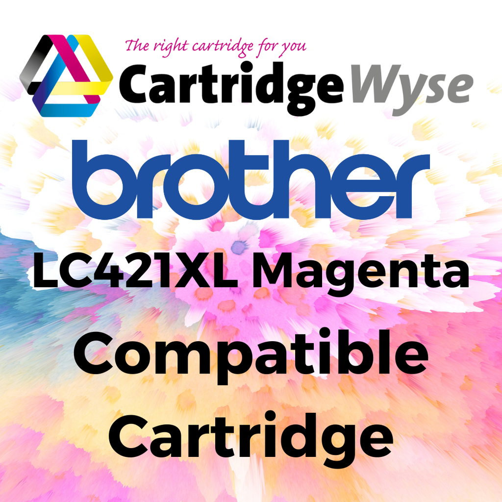 Compatible Brother LC421XL Magenta High Capacity Ink Cartridge