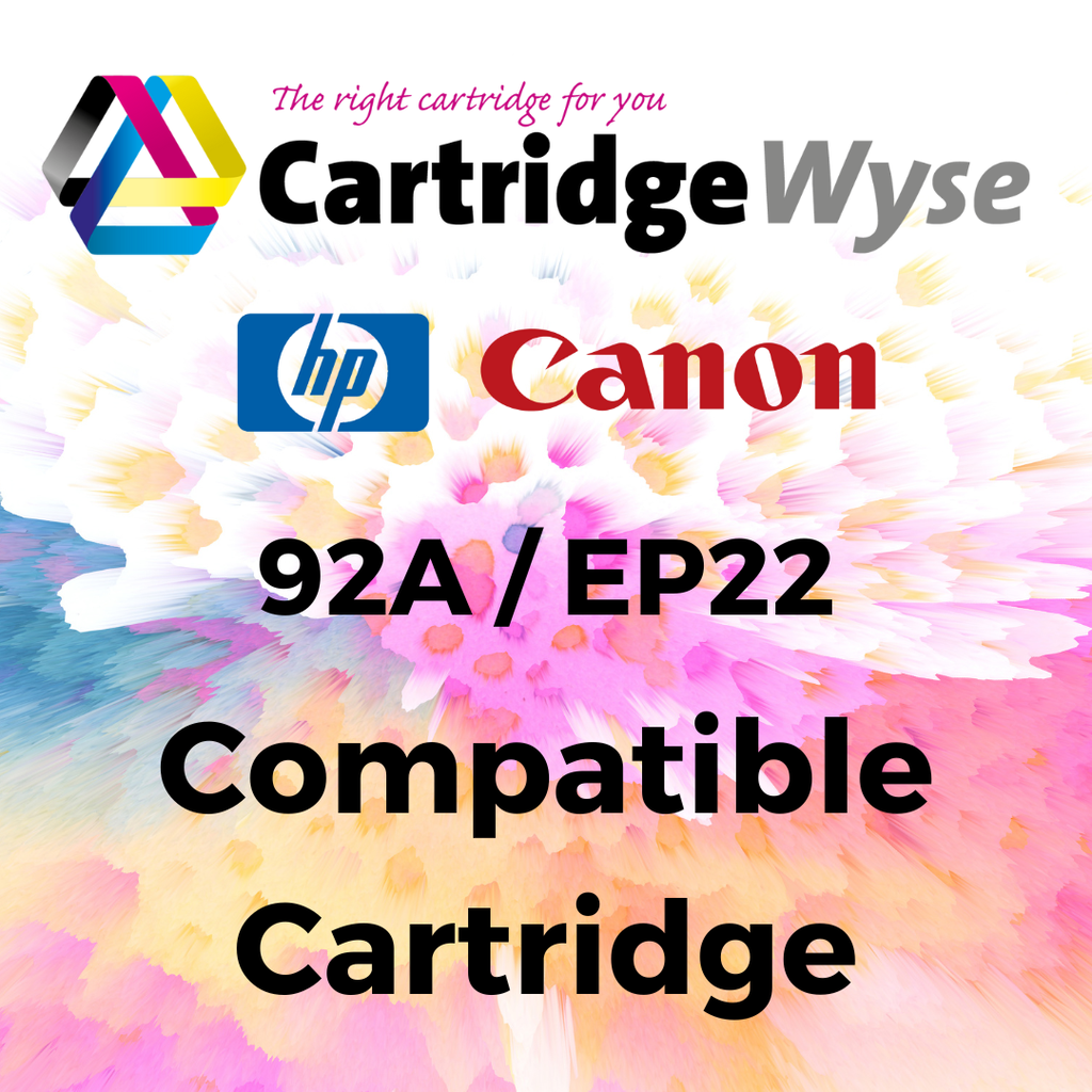 Compatible HP 92A - C4092A / Canon EP22 Black Toner Cartridge