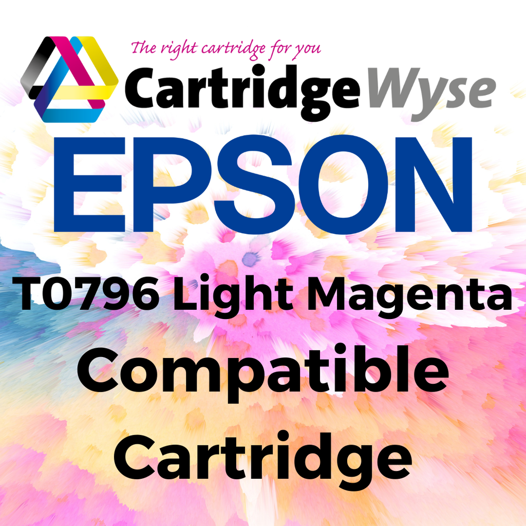 Compatible Epson T0796 Light Magenta Ink Cartridge