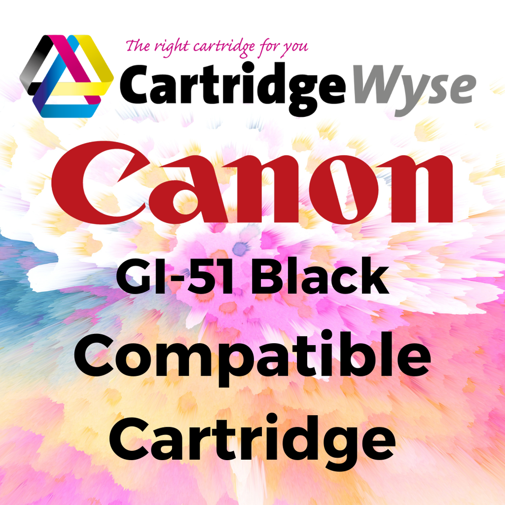 Compatible Canon GI-51 Black Ink Bottle