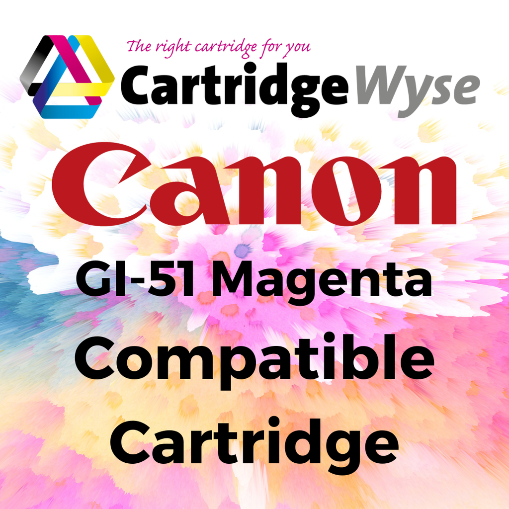 Compatible Canon GI-51 Magenta Ink Bottle