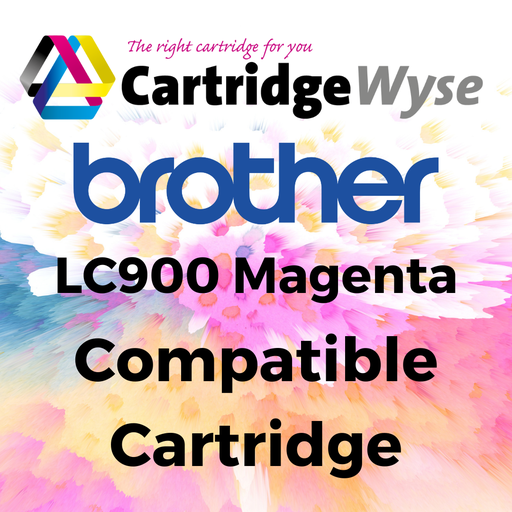 [B9M] Compatible Brother LC900 Magenta Ink Cartridge