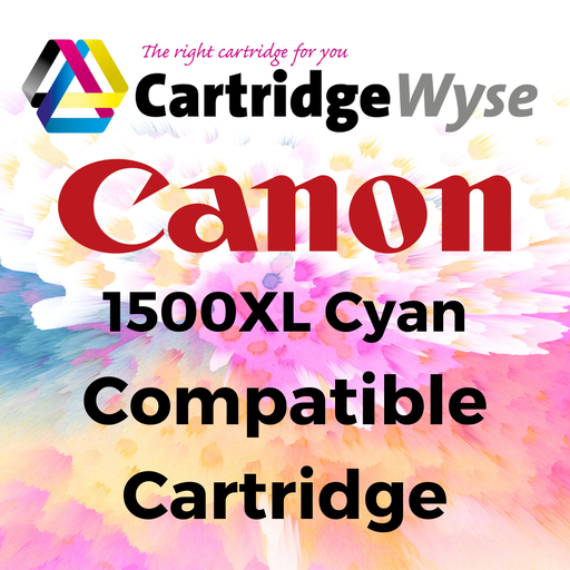 [C1500C] Compatible Canon PGI1500XL Cyan High Capacity Ink Cartridge