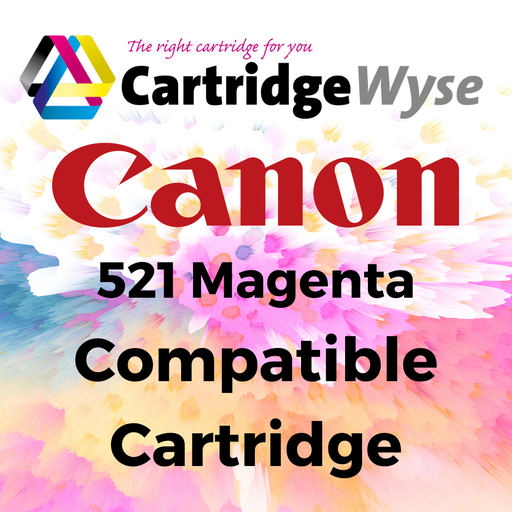 [C521M] Compatible Canon CLI521 Magenta Ink Cartridge